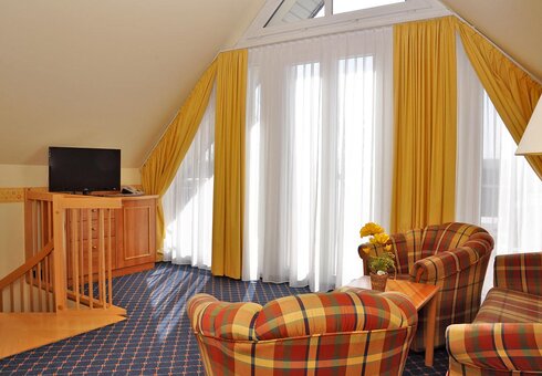 Blick in die Maisonette