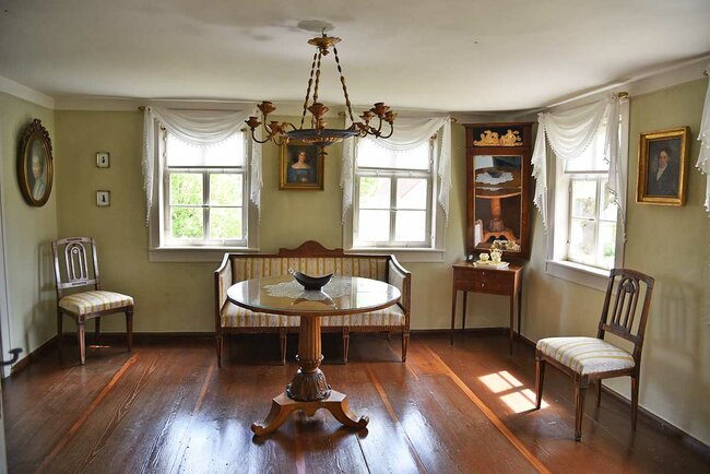 Wolzogen-Zimmer im Obergeschoss