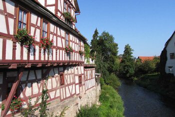 Fachwerkhaus an der Werra