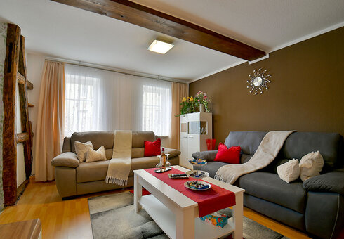 Ferienwohnung Janine (Wohnzimmer)