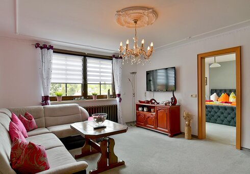 große Ferienwohnung (Wohnzimmer)