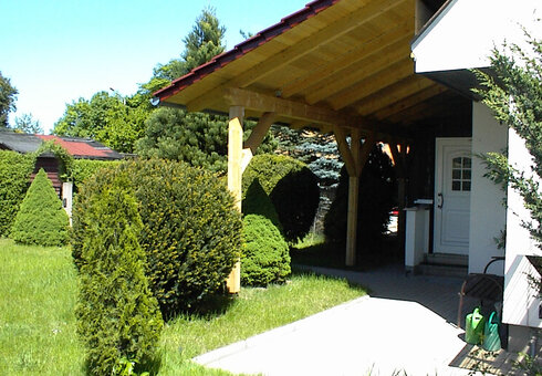 Eingangsbereich der Pension
