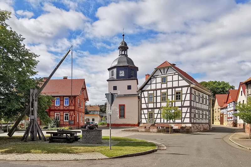 Dorfplatz in Neustädt