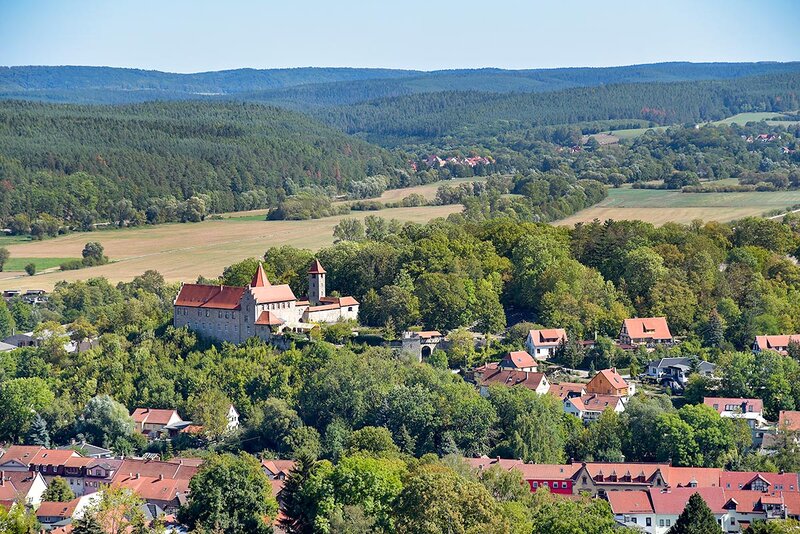 Die Niederburg in Kranichfeld