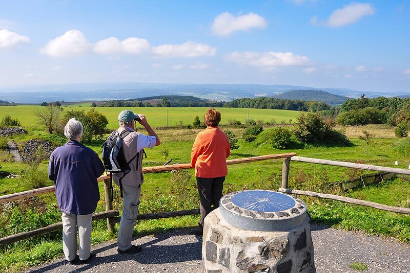 Landschaft in der Thüringer Rhön (Hohe Geba)