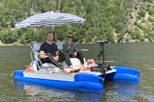 Tretboot ohne Treten