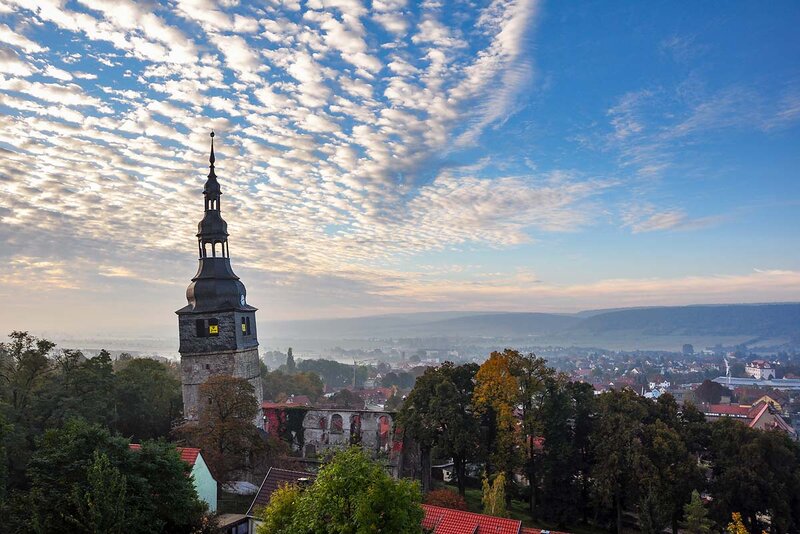 Oberkirche - Der schiefe Turm von Bad Frankenhausen