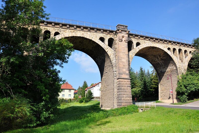 Eisenbahnviadukt in Stadtilm