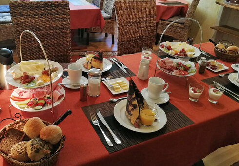 leckeres Frühstück am Morgen
