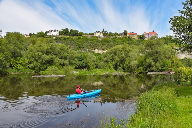 Saale-Landschaft bei Dorndorf