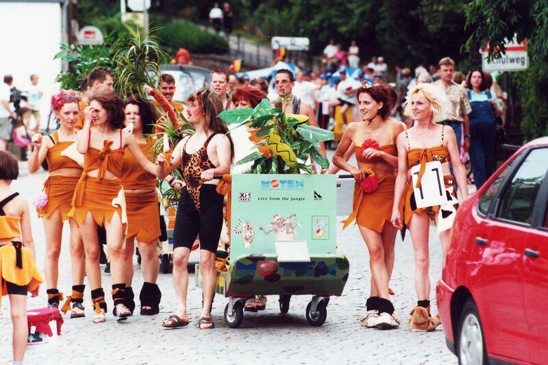 Bettenrennen in Friedrichroda