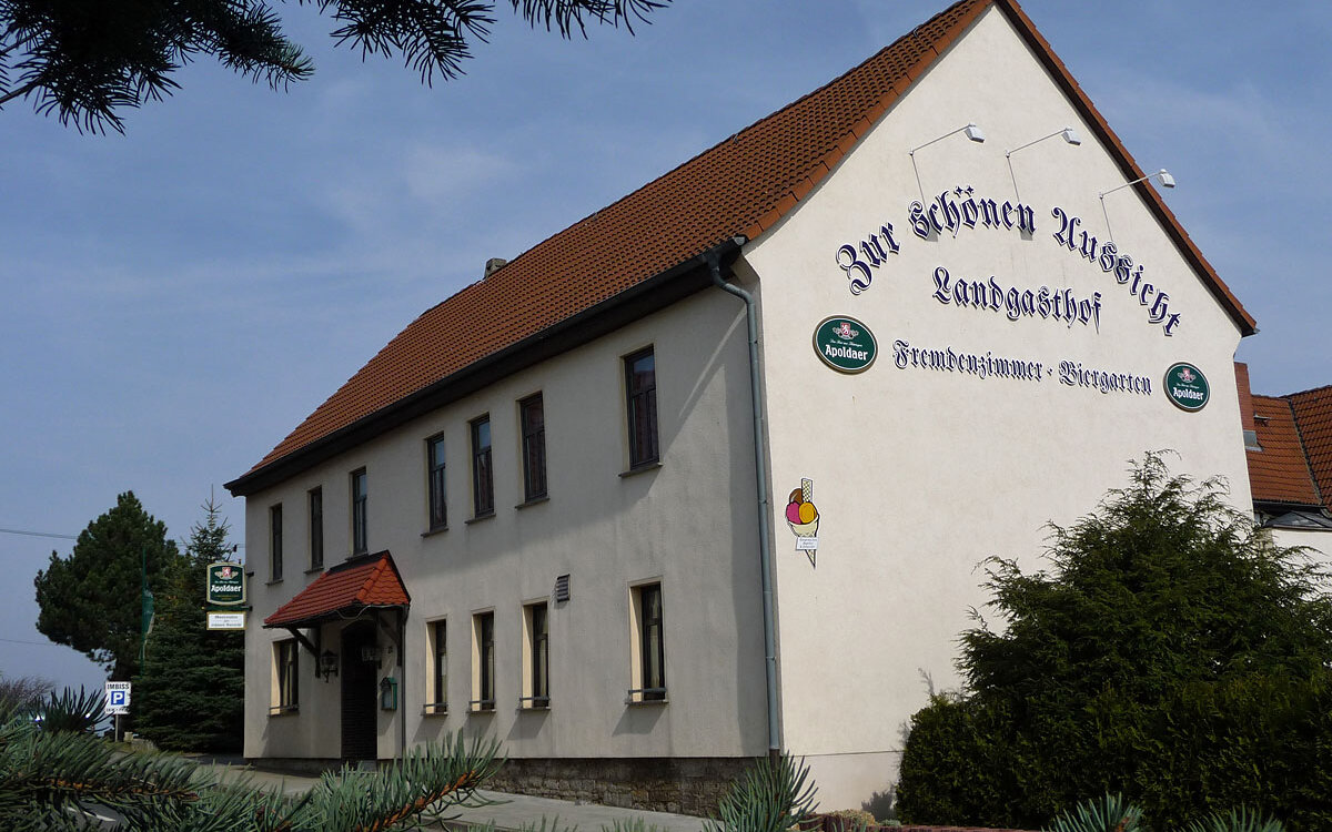 Blick in ein Gästezimmer