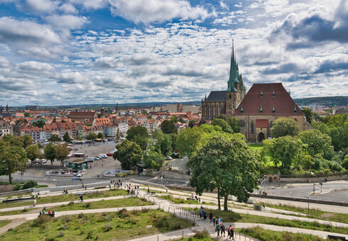 Severikirche mit Dom Erfurt