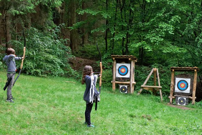 Komma Raus Bogenschießen