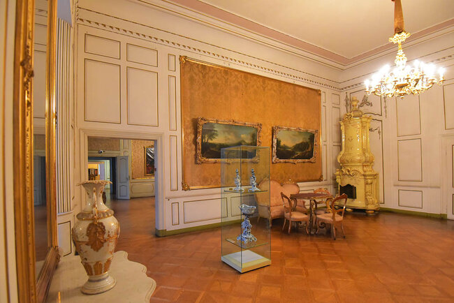 Ausstellungsraum im Museum