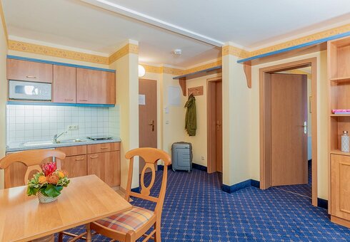 Blick in ein Appartement