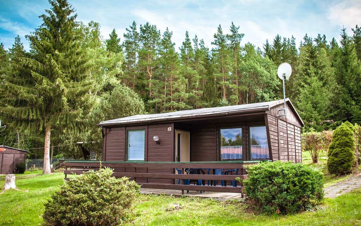 Blick in den Bungalow