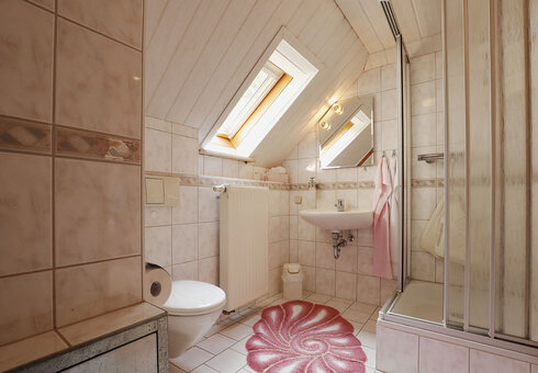 Bad mit Dusche / WC