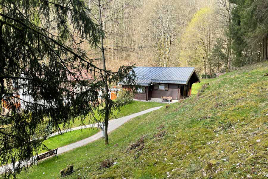 Blick in das Ferienhaus
