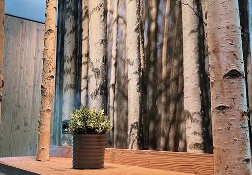 Blick in den Wellnessbereich