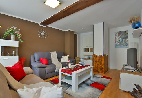 Ferienwohnung Janine (Wohnzimmer)