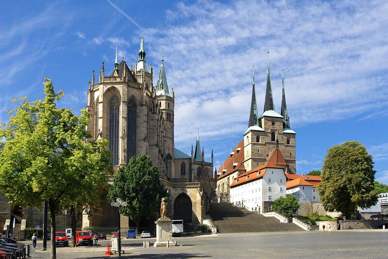 Dom und Severikirche in Erfurt