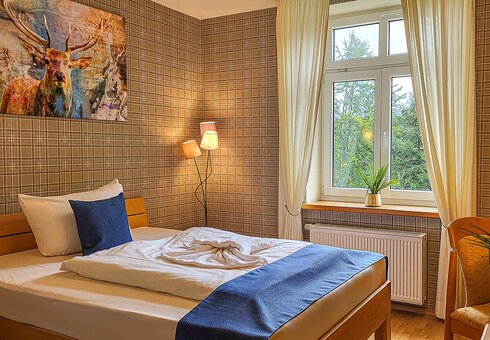 Blick in ein Einzelzimmer