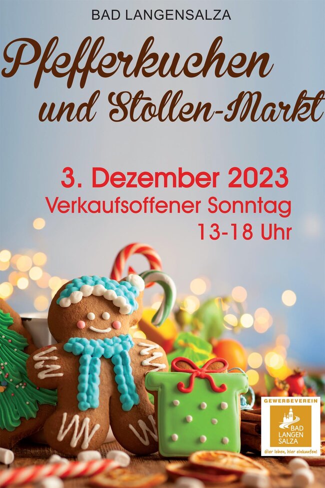 Stollen- und Pfefferkuchenmarkt