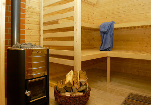 Entspannung in der Sauna