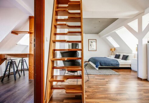 Blick in das Appartement