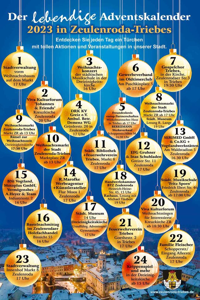 Lebendiger Adventskalender