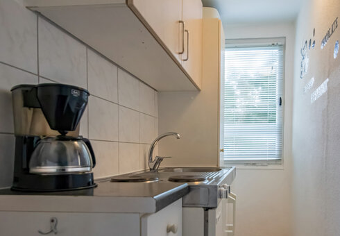 Blick in den Bungalow