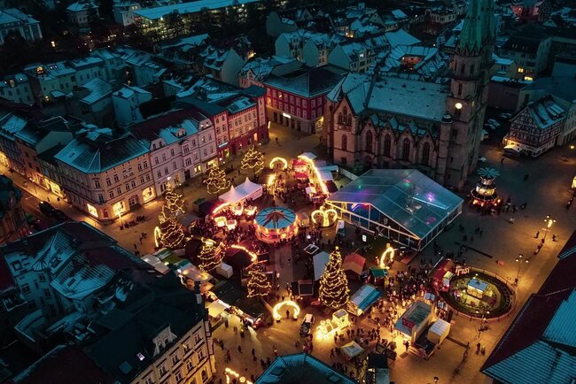 Meininger Weihnachtszauber und Eisbahn