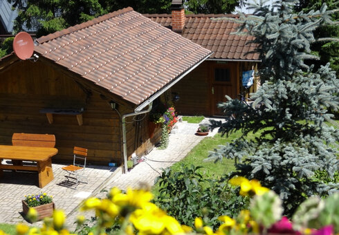 Sauna-Häuschen