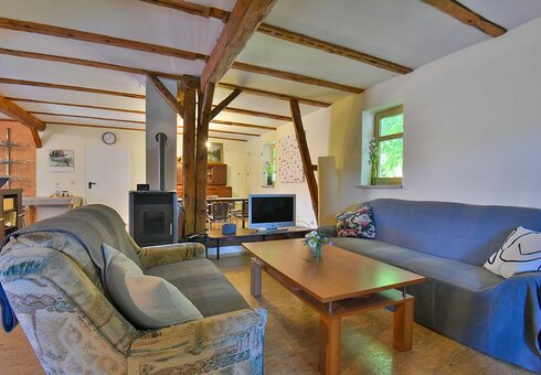 große Ferienwohnung (Wohnzimmer)