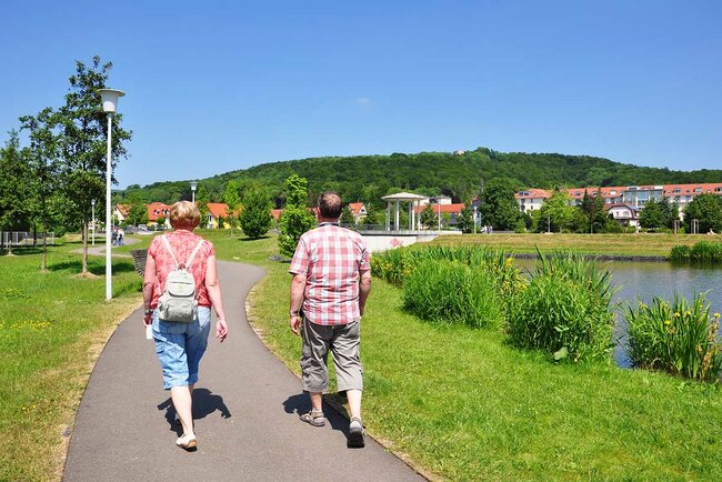 Stadtpark in Bad Liebenstein