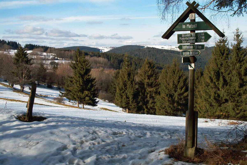 Landschaft bei Lichtenhain