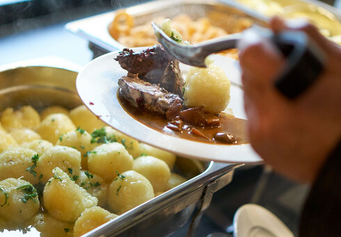 Essen im Restaurant
