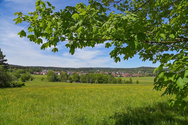 Blick auf Tambach-Dietharz