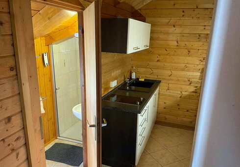 Blick in das Ferienhaus