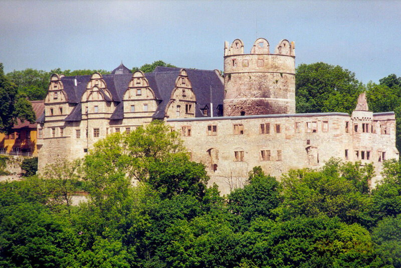 Das Oberschloss Kranichfeld