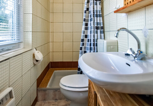 Blick in den Bungalow