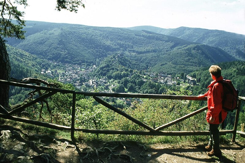 Blick auf Schwarzburg