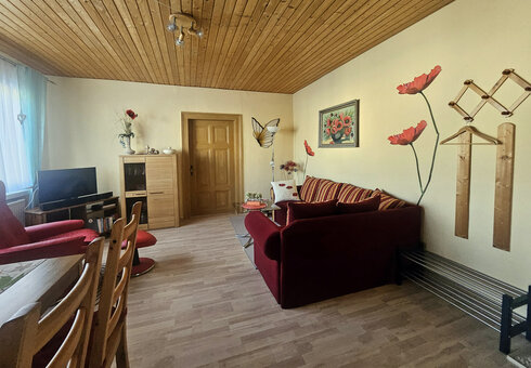 Blick in den Wohnraum