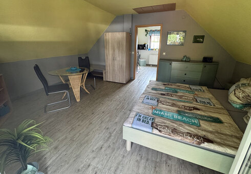 Blick in die Ferienwohnung