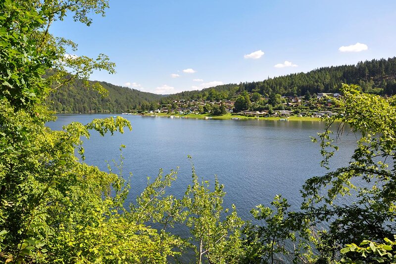 Idylle an der Hohenwartetalsperre