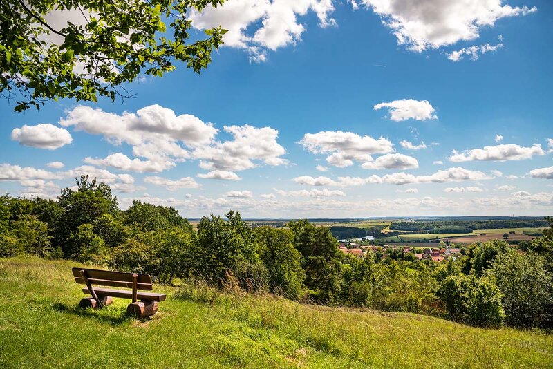 Grabfeldlandschaft bei Schwickershausen