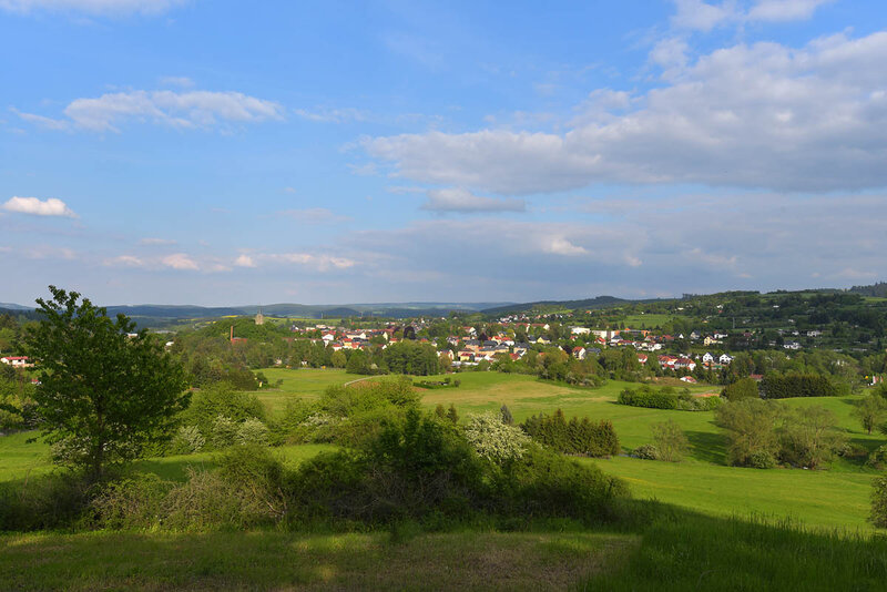 Blick auf den Ort Königsee