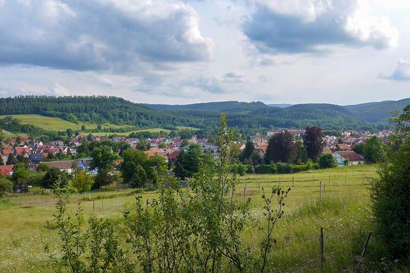 Blick auf Gräfenroda