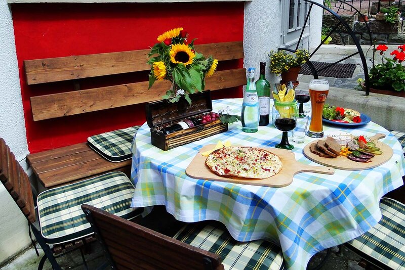 Flammkuchen im Hotel Kapelle